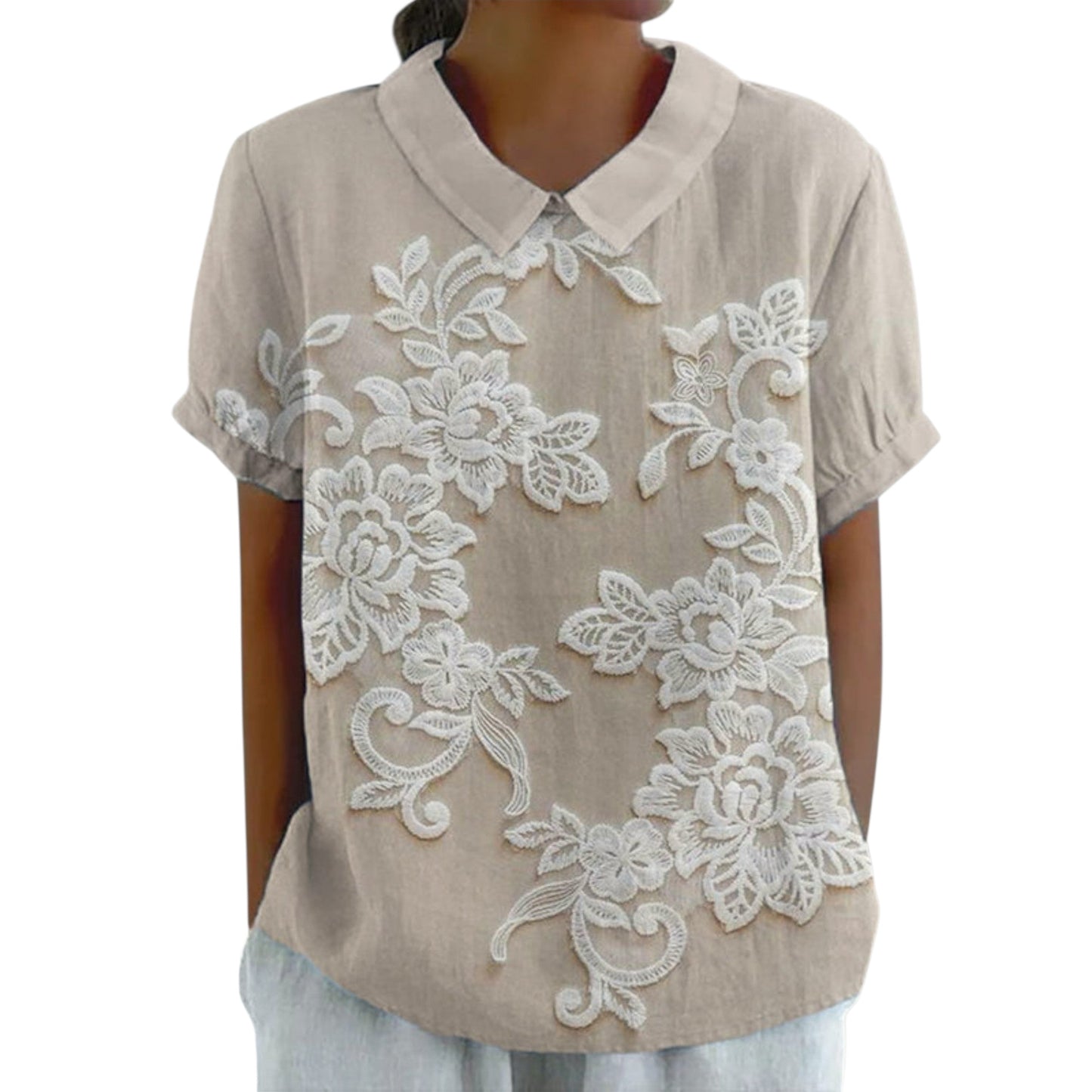 Valeska | Hemd mit Vintage-Druck