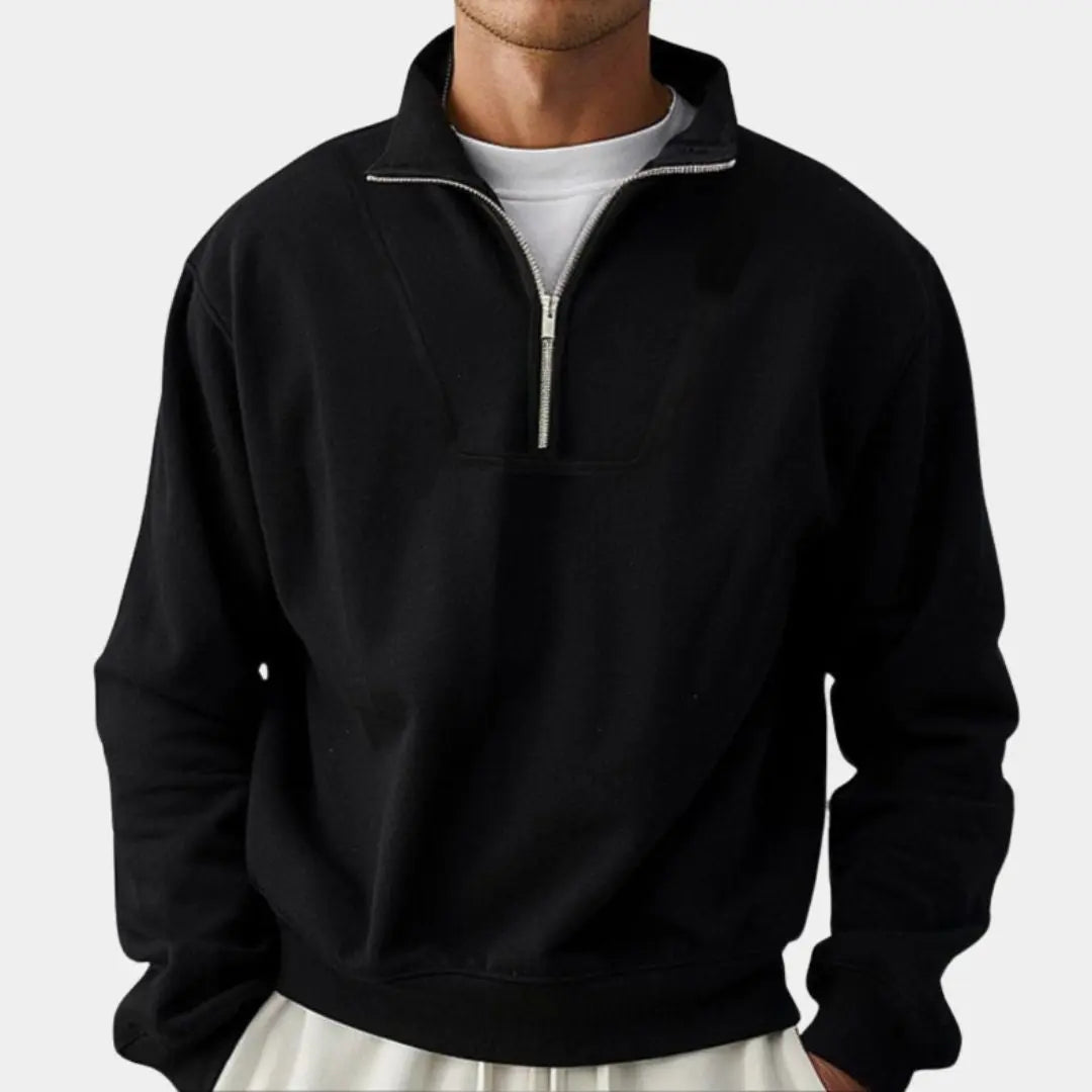 Roman | Klassisches Zip Sweatshirt