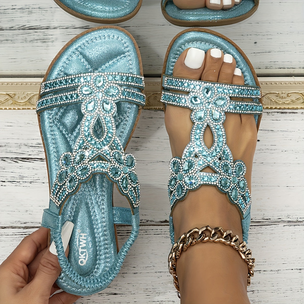 Cinderella | Sandalen im Bohemian-Stil mit weicher Sohle