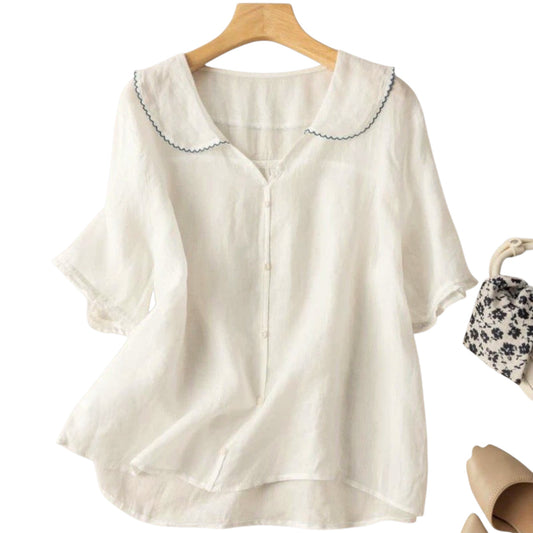Marielle | Elegantes Leinenhemd