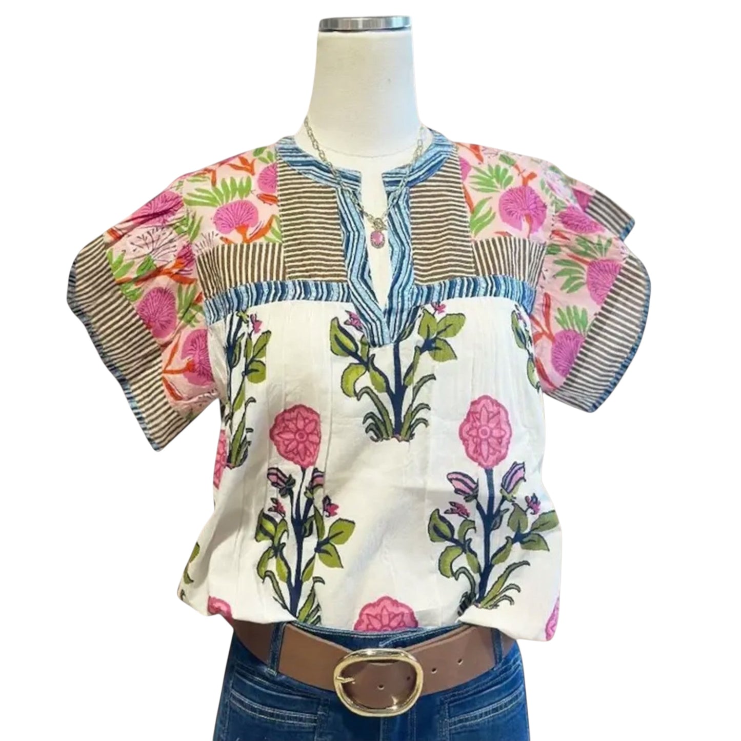 Lareine | Lässige Boho Bluse