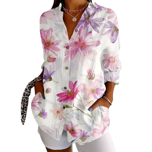 Gaida | Luftige Blumenbluse für den Sommer