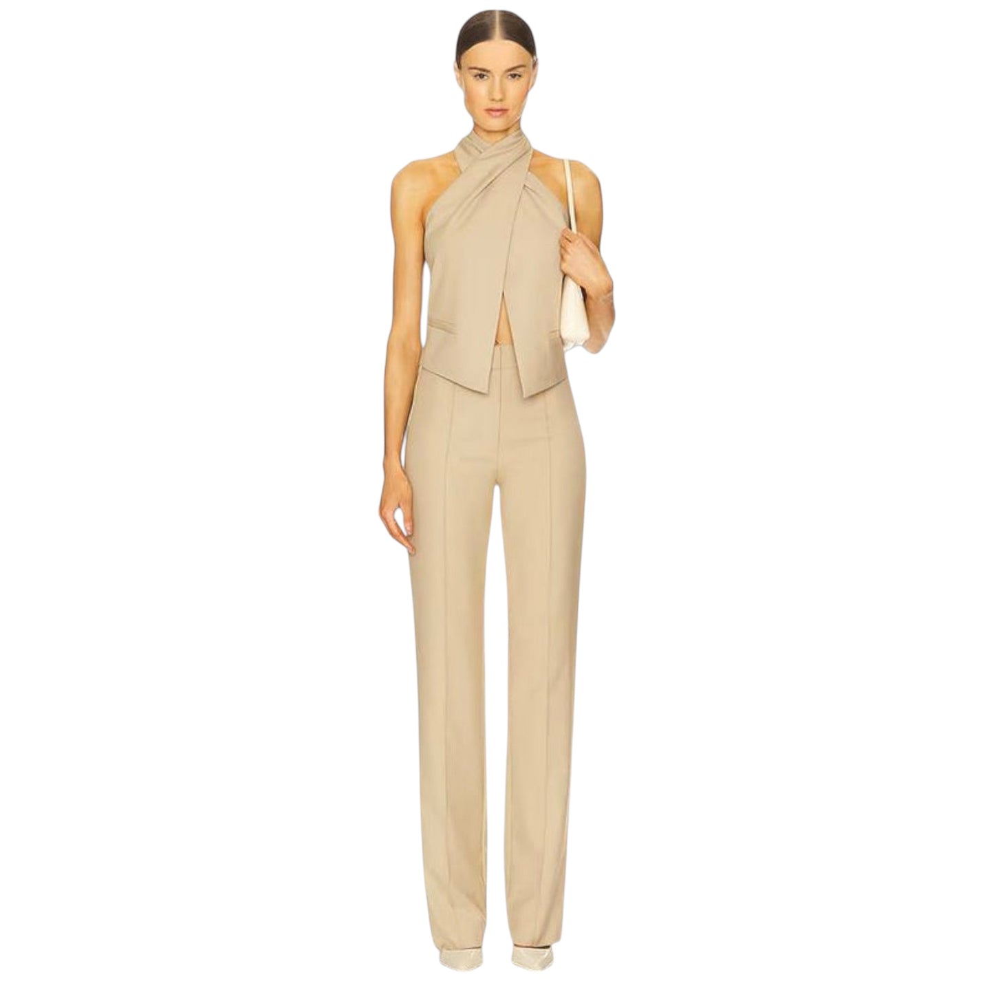 Elouise | Crisscross Halter Neck Tanktop