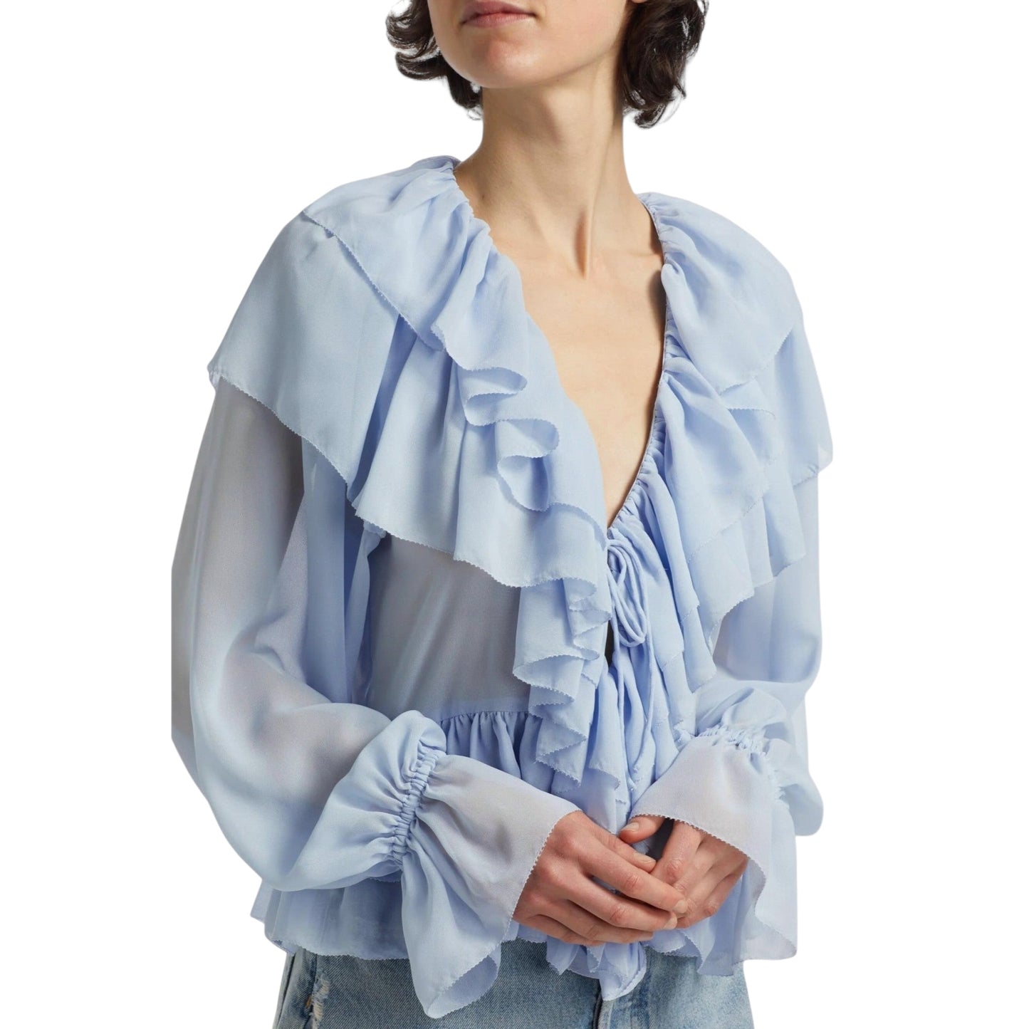 Celestina | Lässiges Rüschenshirt