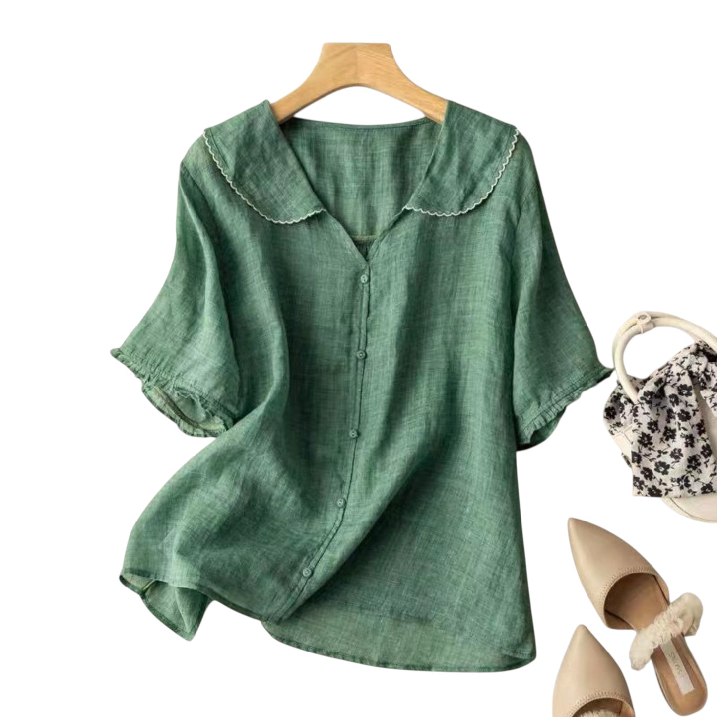 Marielle | Elegantes Leinenhemd