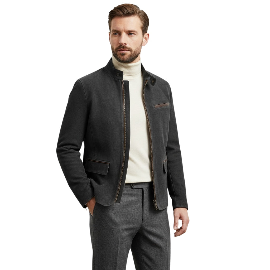 Plamen | Wildleder Jacke mit Taschen