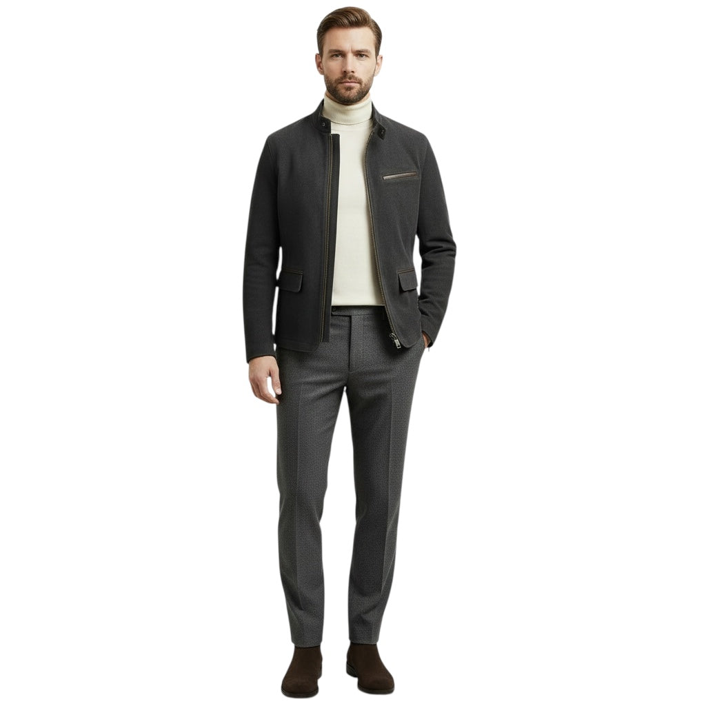 Plamen | Wildleder Jacke mit Taschen