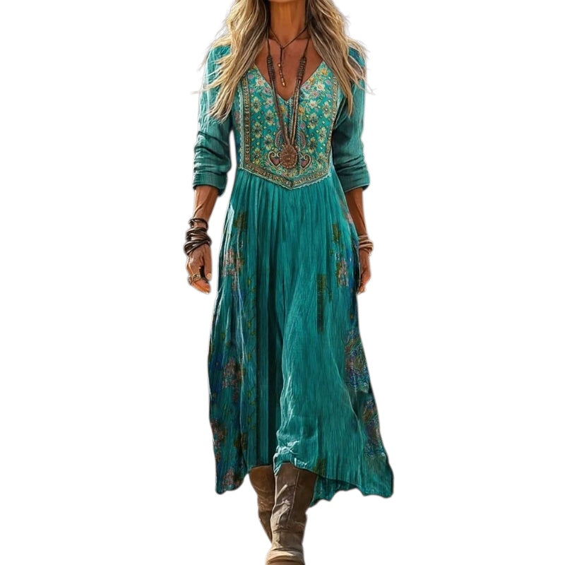 Georgina | Kleid mit Blumenmuster