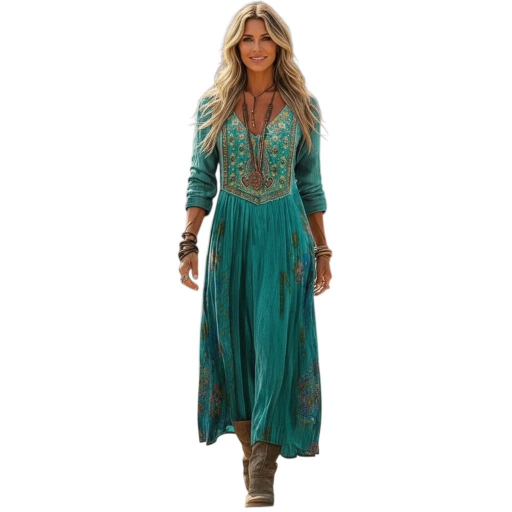 Georgina | Kleid mit Blumenmuster