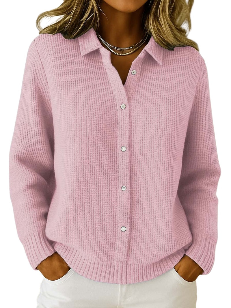 Nofar | Klassische Strickjacke mit Knopfleiste