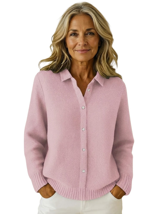 Nofar | Klassische Strickjacke mit Knopfleiste