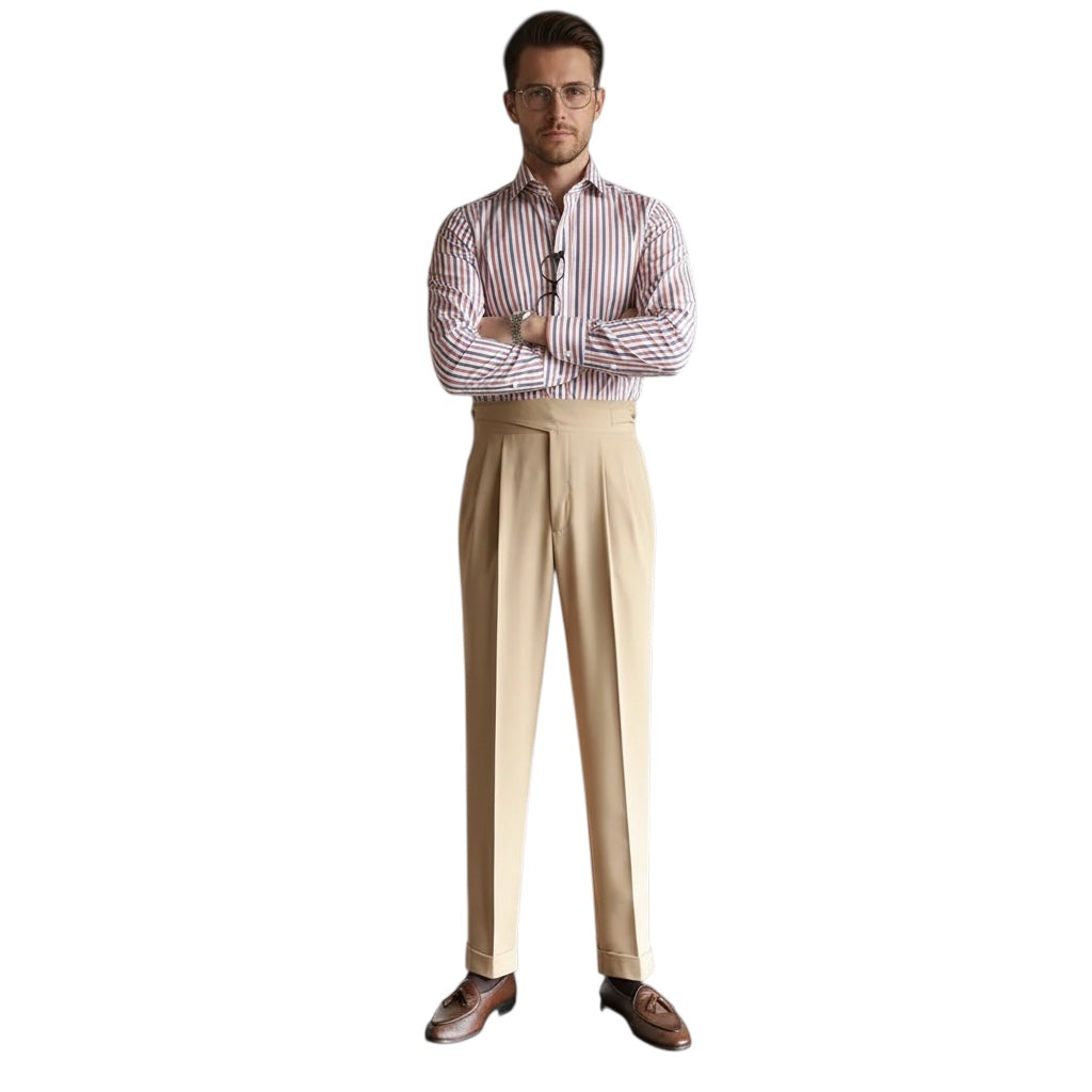 Adams | Anzughose mit Bundfalten