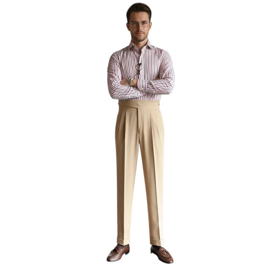 Adams | Anzughose mit Bundfalten