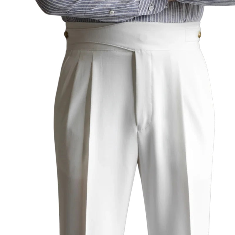 Adams | Anzughose mit Bundfalten