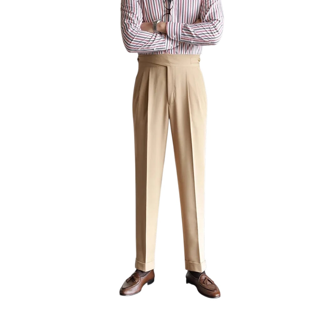 Adams | Anzughose mit Bundfalten