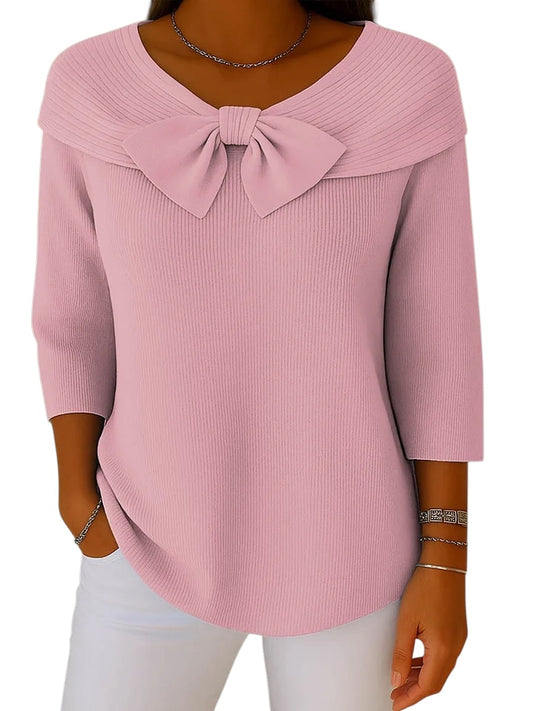 Mylie | Strickpullover mit Rundhalsausschnitt