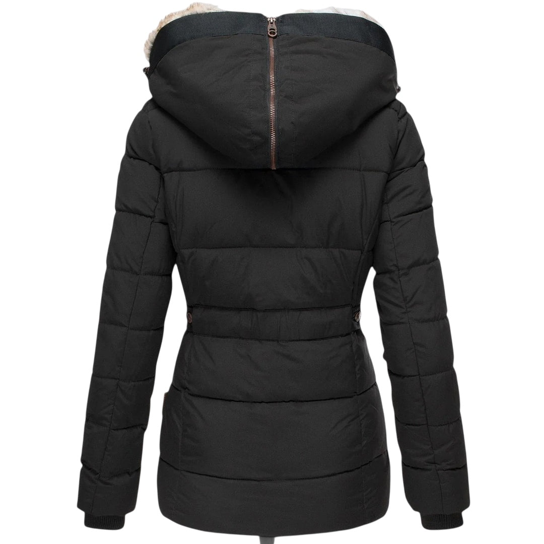 Annamarie | Stilvolle Winterjacke mit Kunstfell