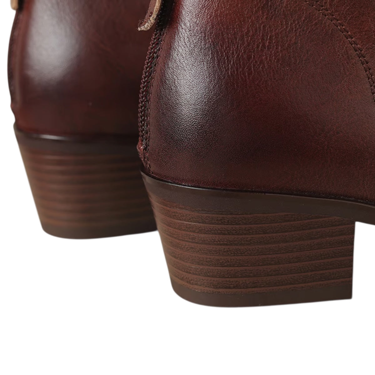 Theresa | Luxuriöse Stiefeletten mit niedrigem Absatz