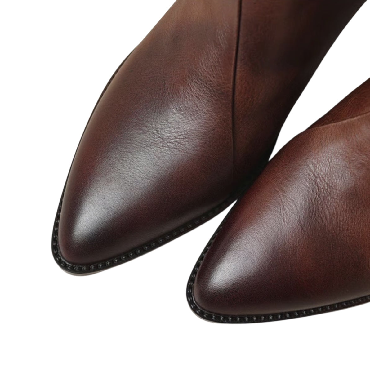 Theresa | Luxuriöse Stiefeletten mit niedrigem Absatz