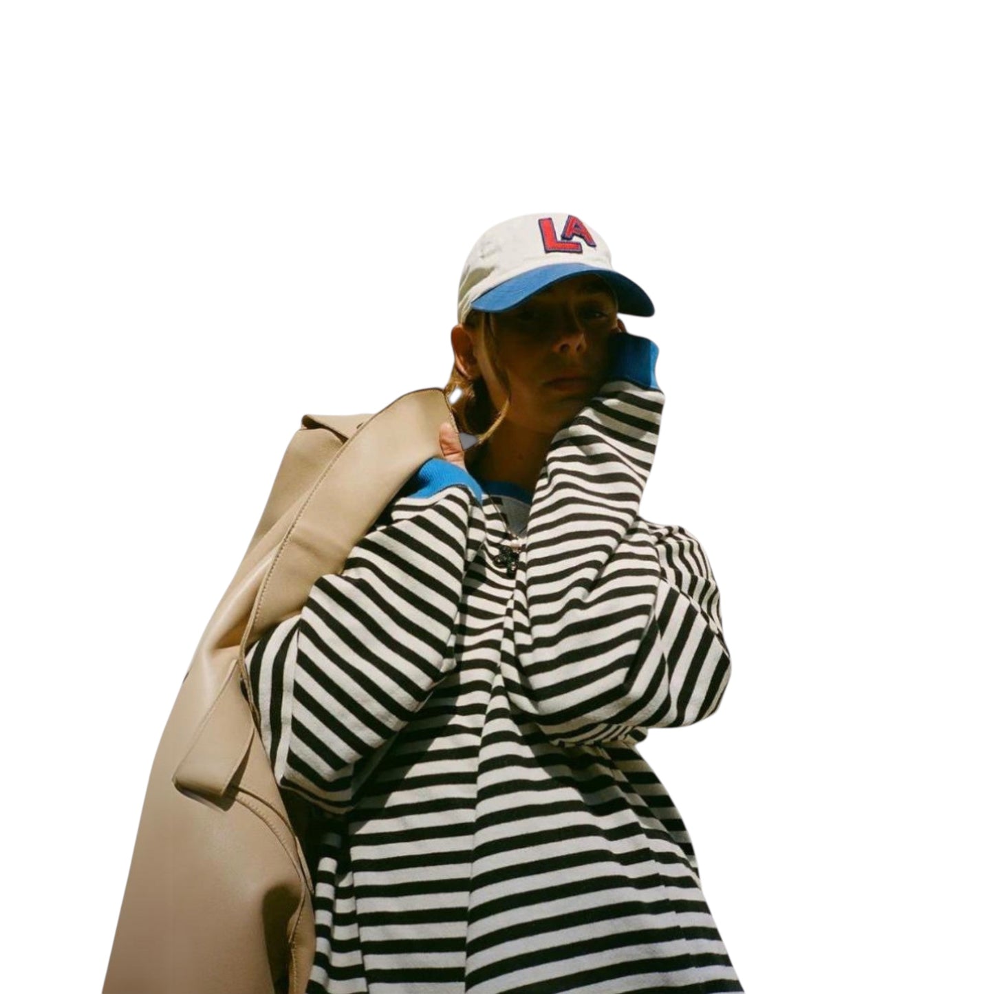 Mary | Gestreifter Oversize-Pullover