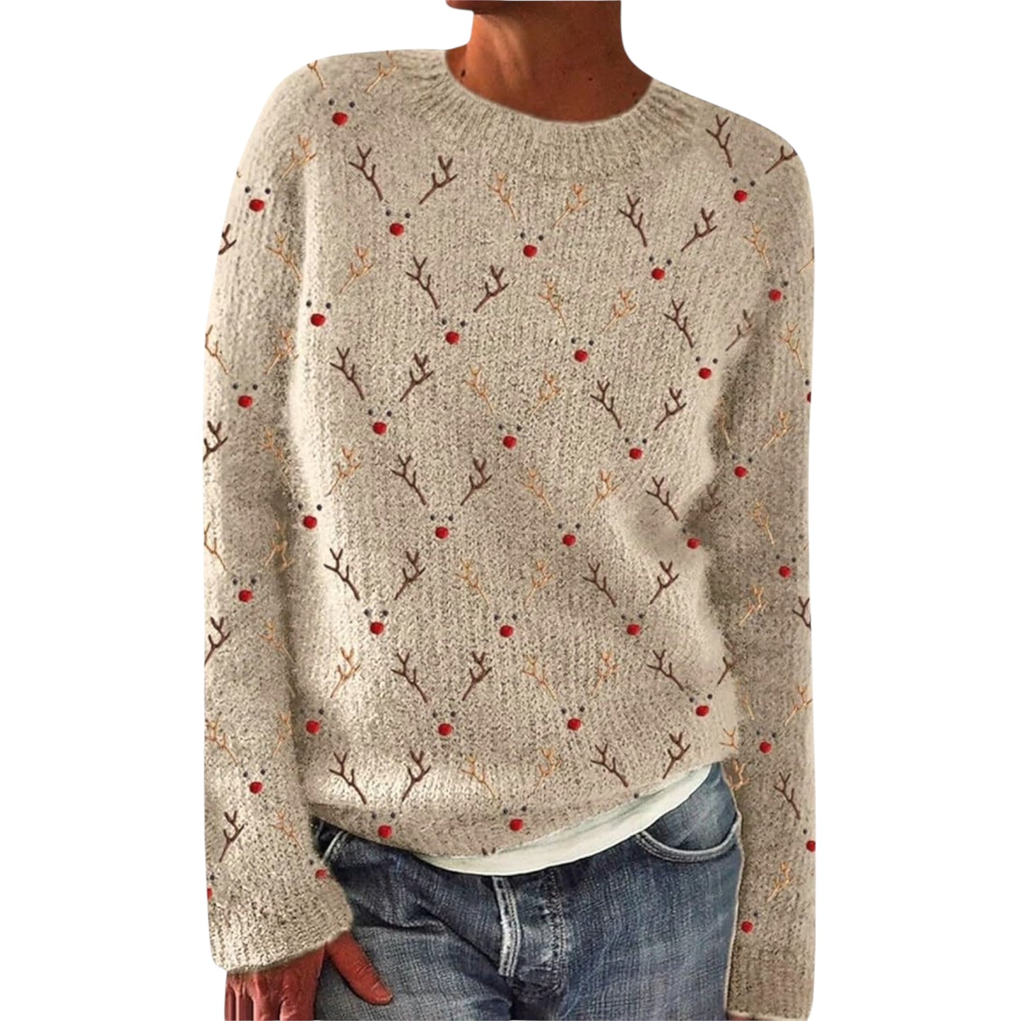 Amaya | Kuscheliger Weihnachtspullover