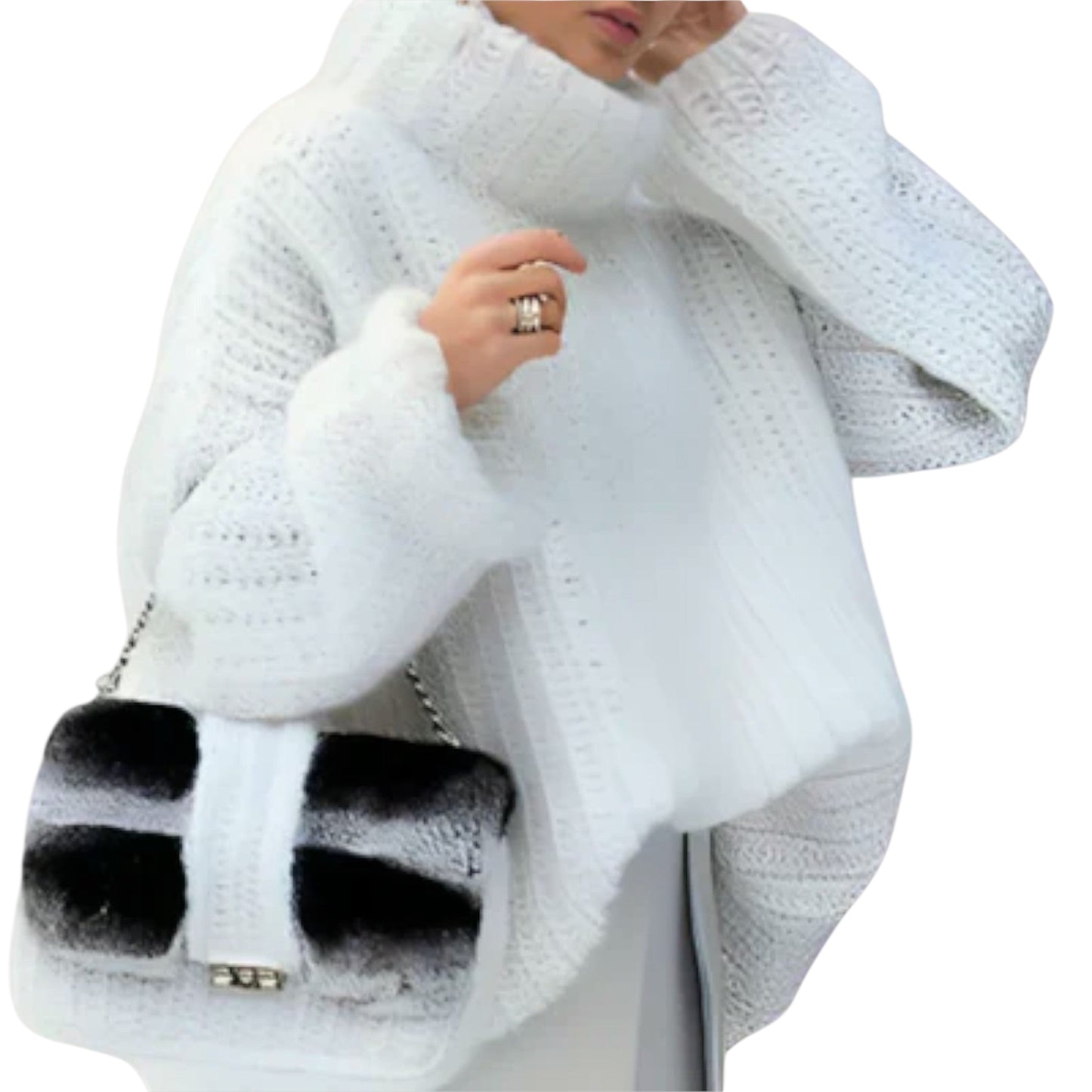 Paulina | Weicher langärmeliger Kapuzenpullover