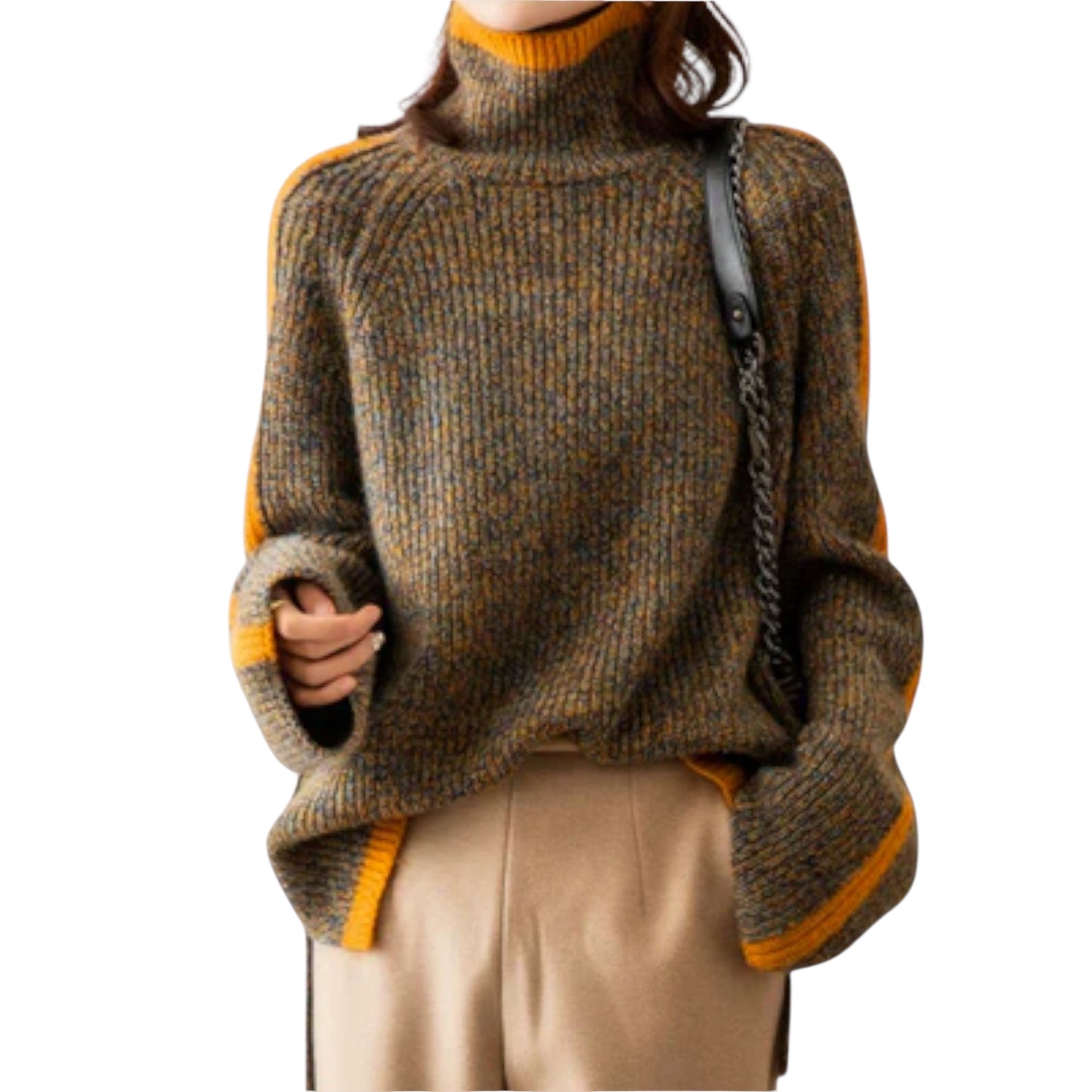 Breseis | Vintage Rollkragenpullover