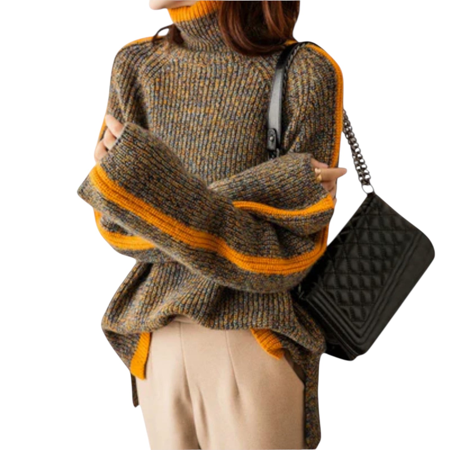 Breseis | Vintage Rollkragenpullover