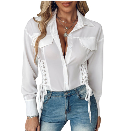 Valeriah | Elegante Langarmbluse