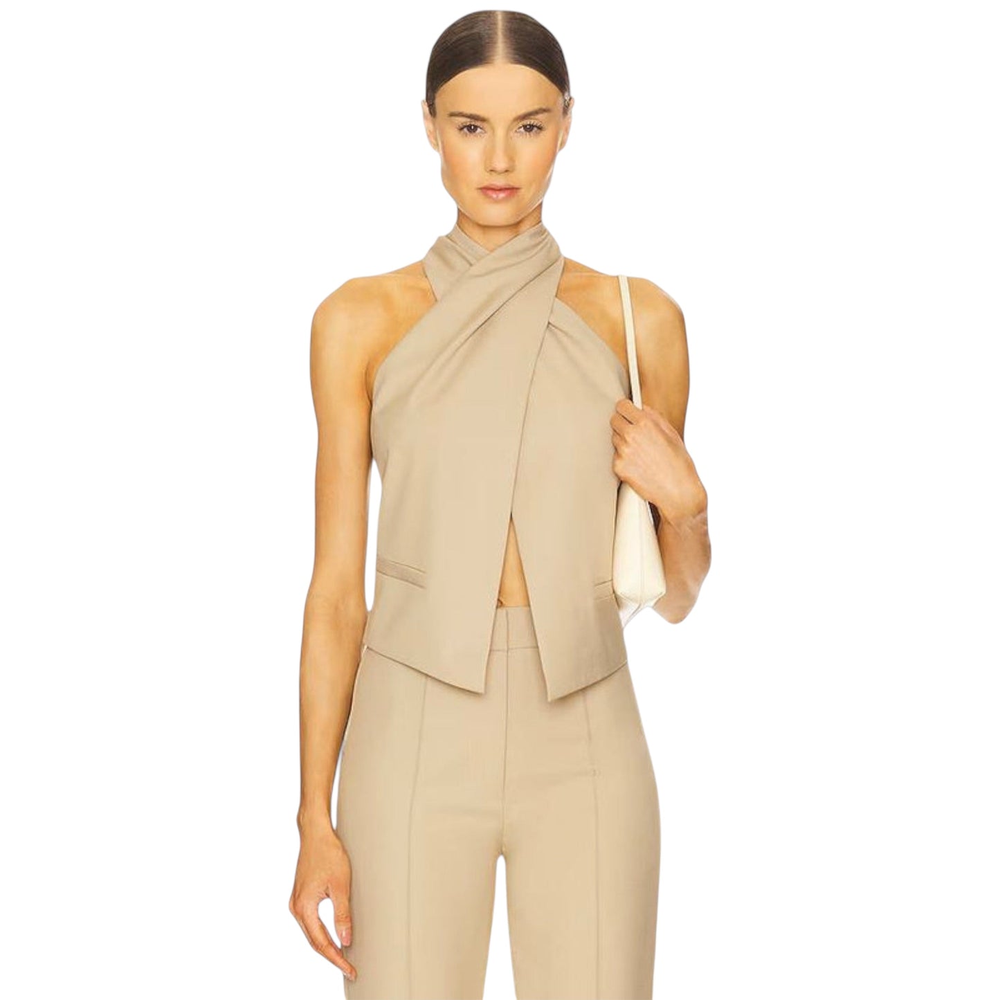 Elouise | Crisscross Halter Neck Tanktop