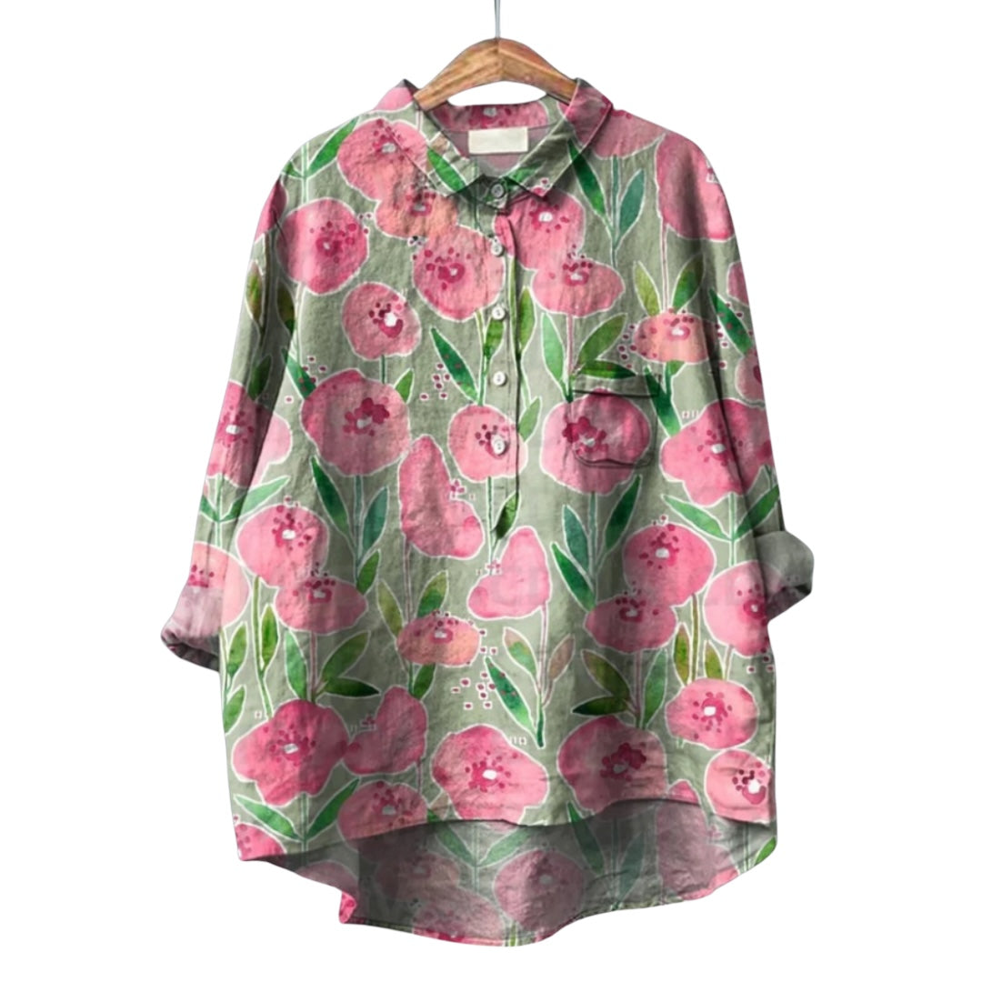 Lyselle | Bluse mit floralem Design