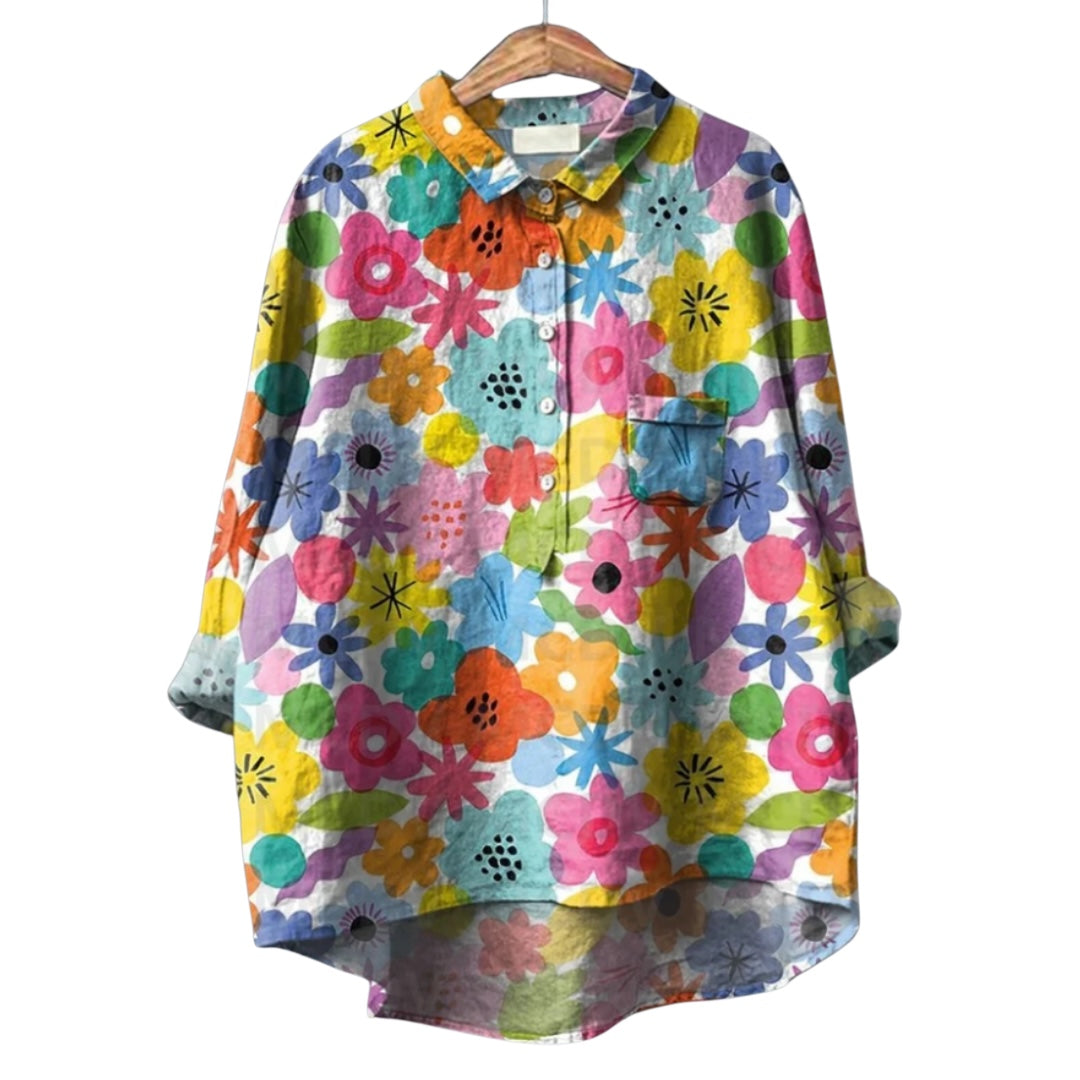 Lyselle | Bluse mit floralem Design