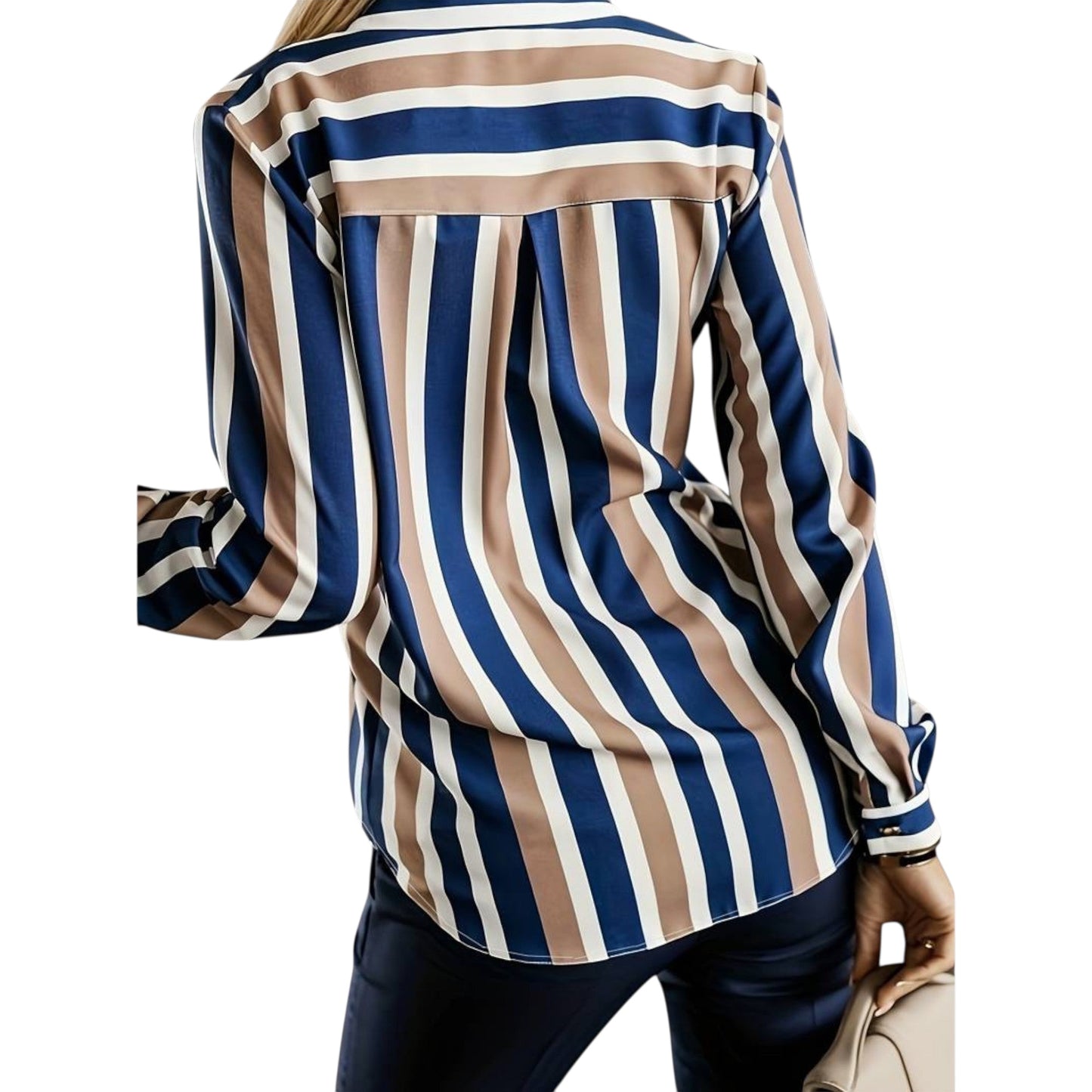 Marcelline | Lässige gestreifte Bluse