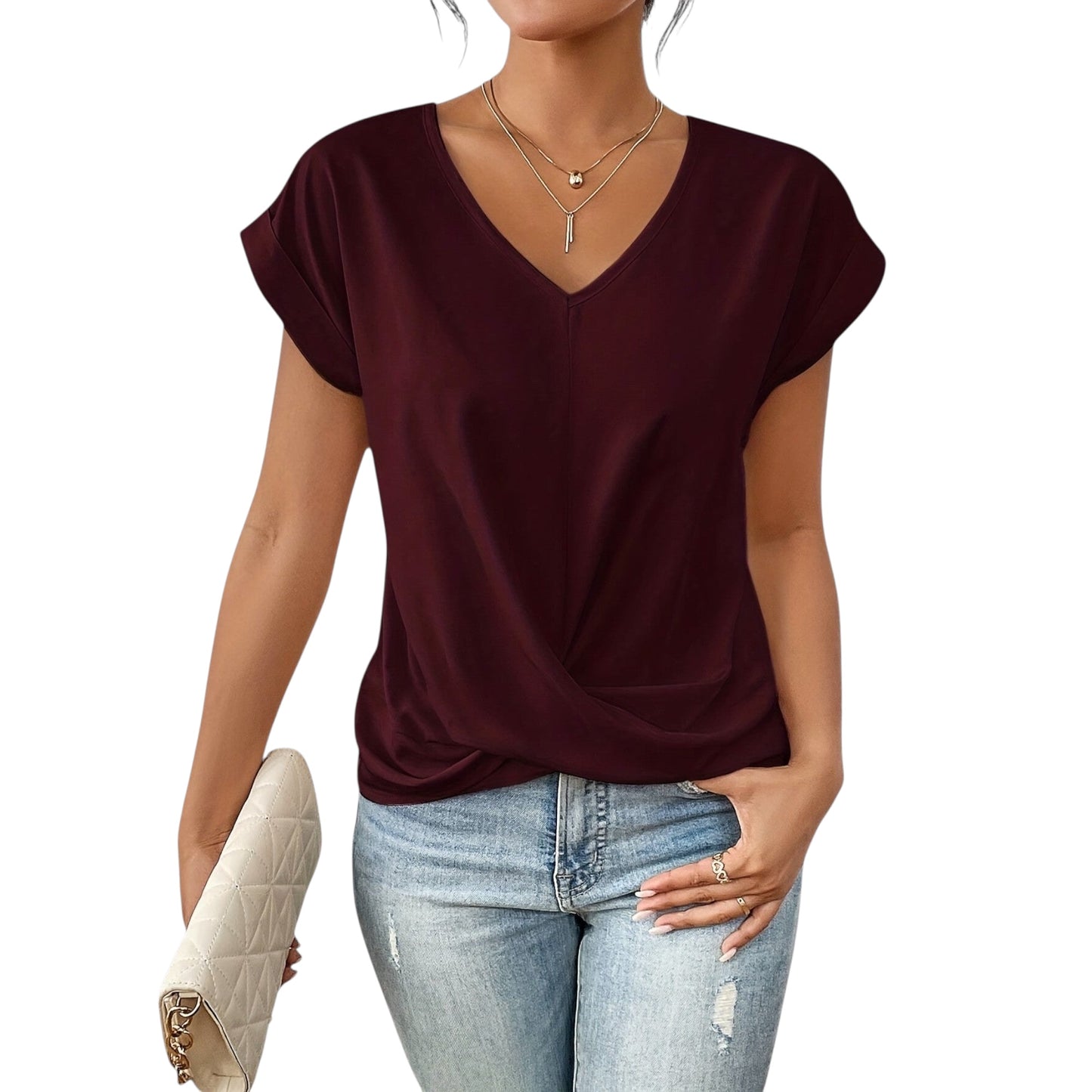 Florielle | V-Ausschnitt Top