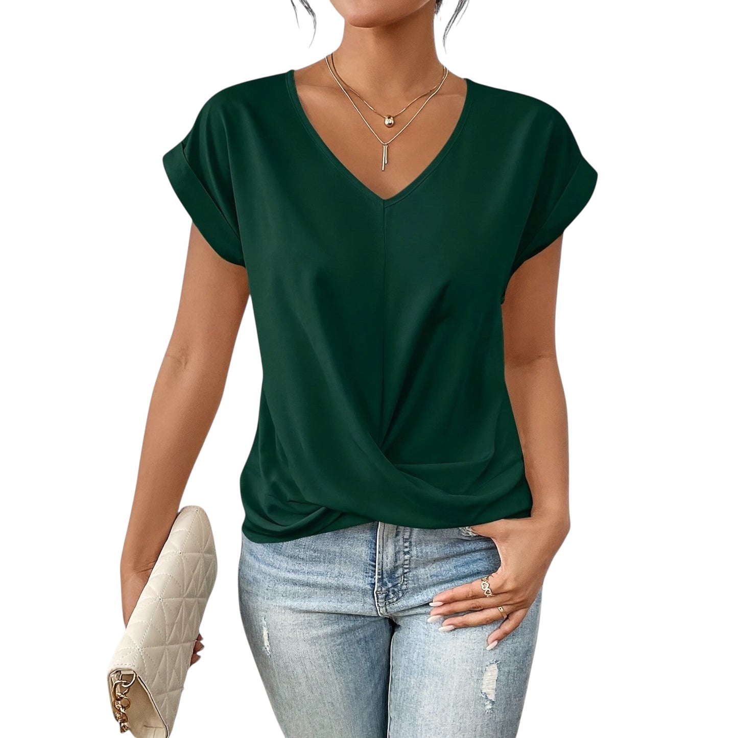 Florielle | V-Ausschnitt Top