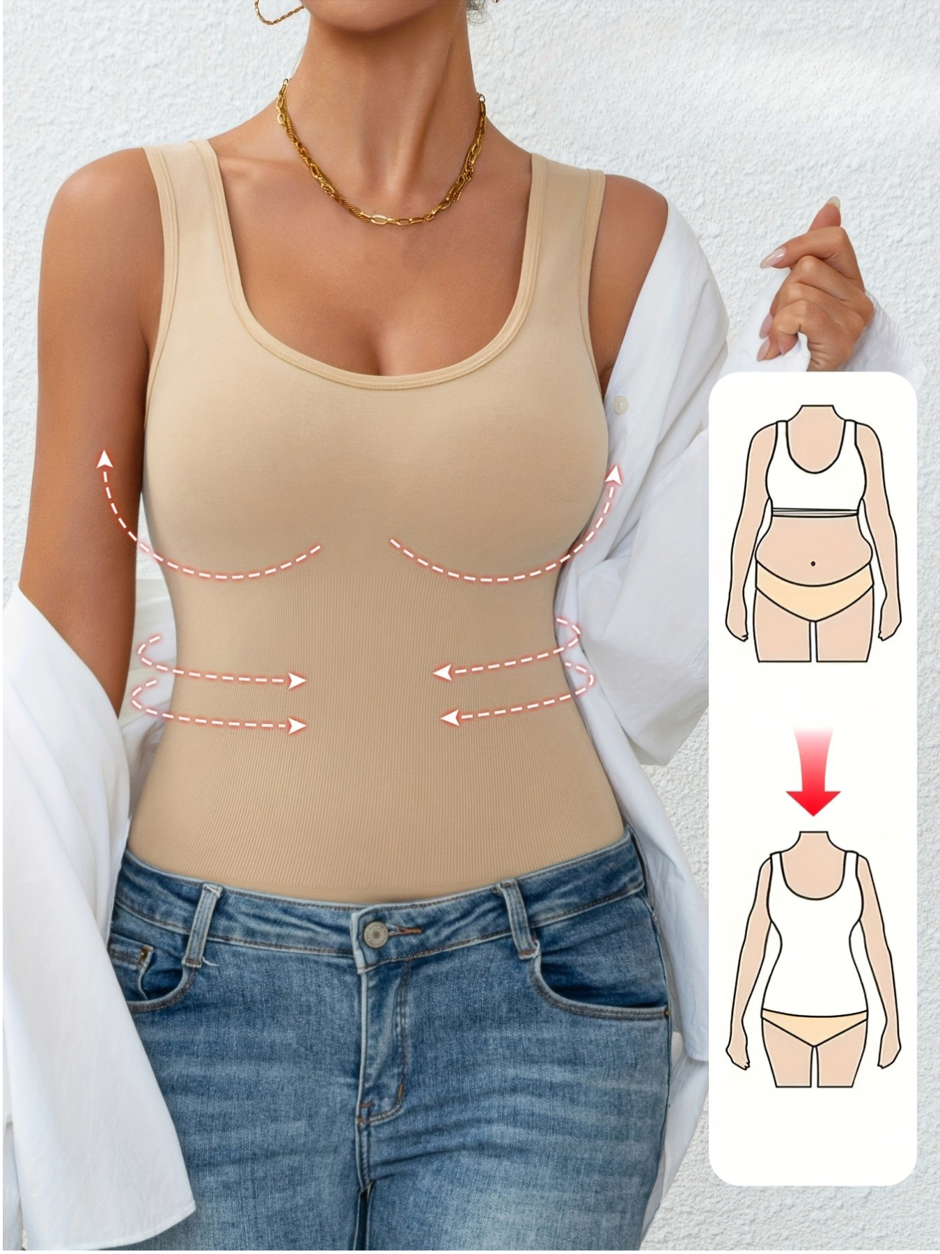 Bauchkontroll | Shapewear Tanktop