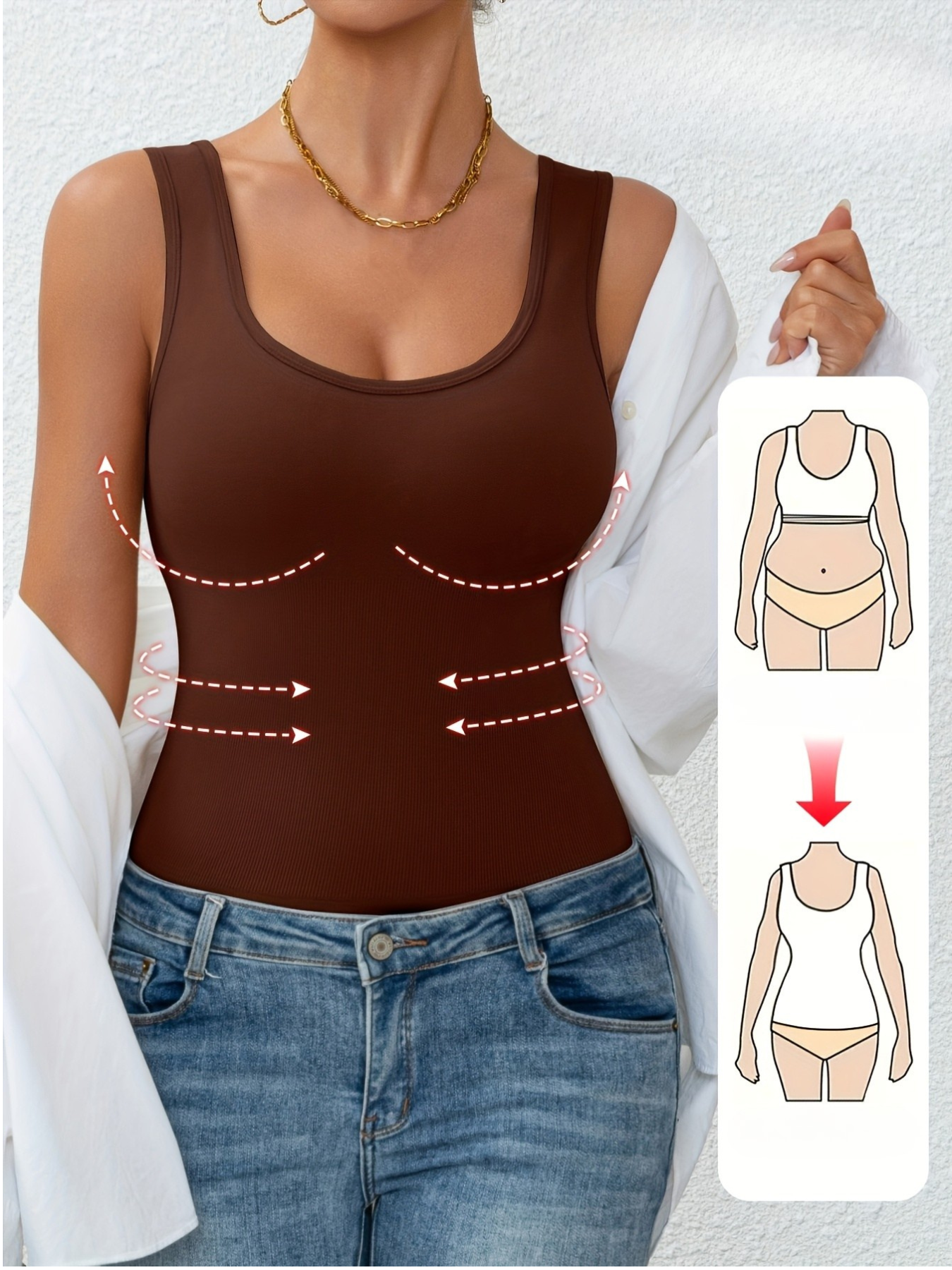 Bauchkontroll | Shapewear Tanktop