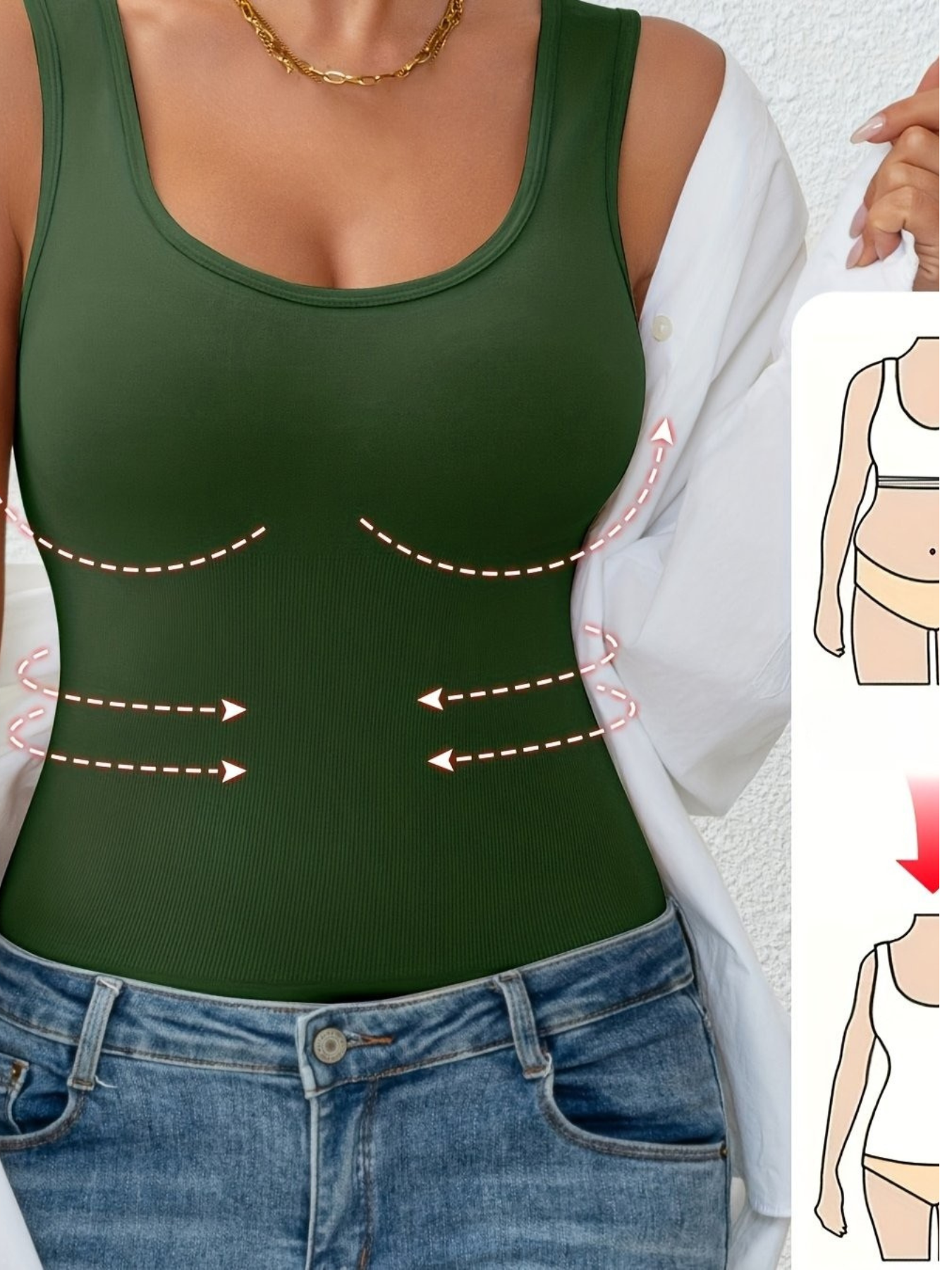 Bauchkontroll | Shapewear Tanktop