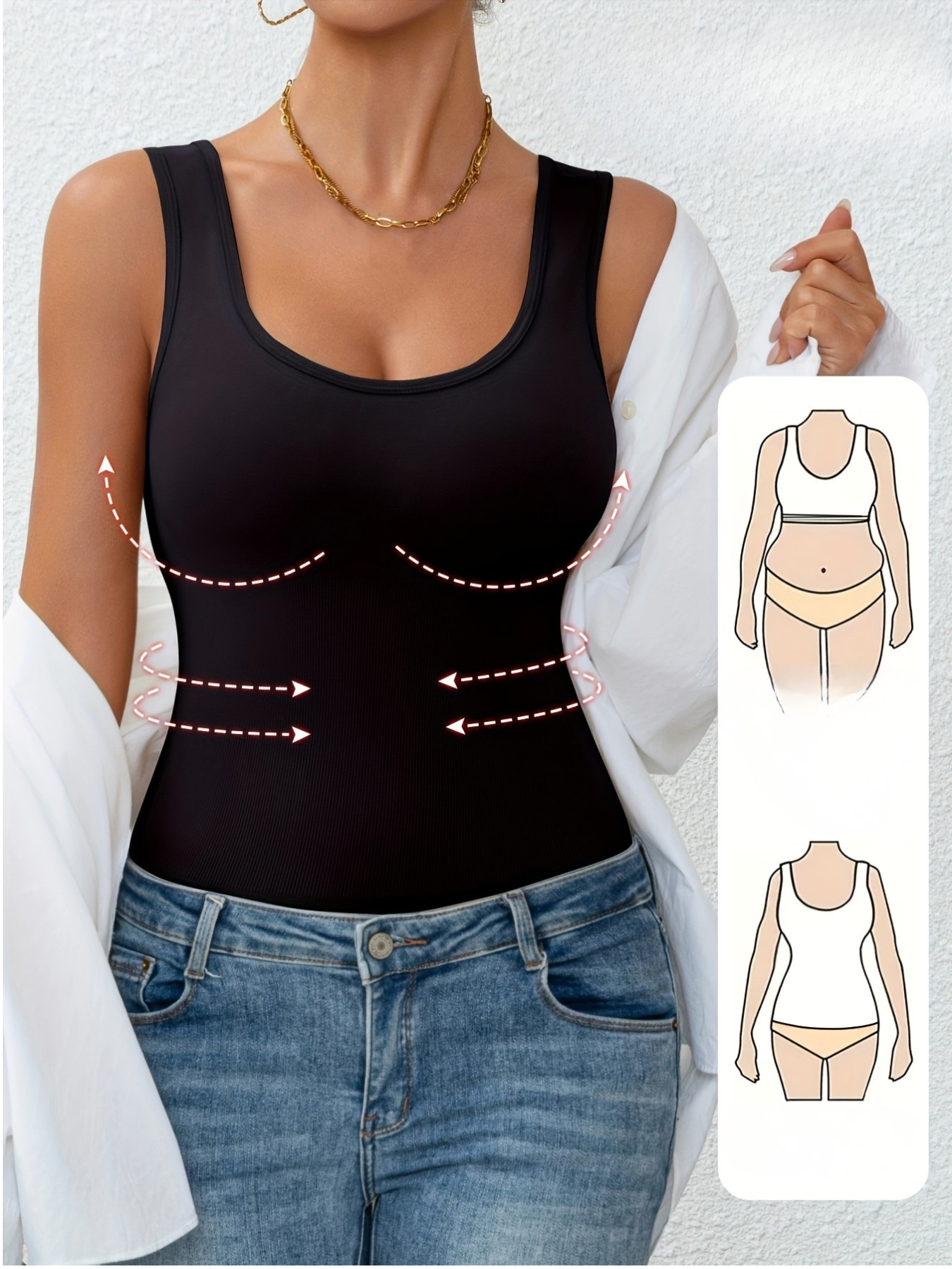 Bauchkontroll | Shapewear Tanktop