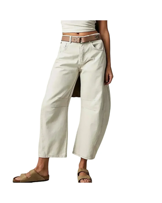 Zoe | Jeans mit weitem Bein und klarer Silhouette