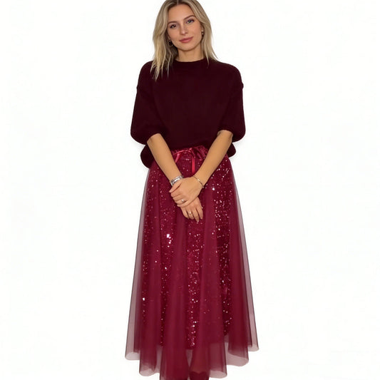 Joelle | Sparkle-Top und Tüllrock