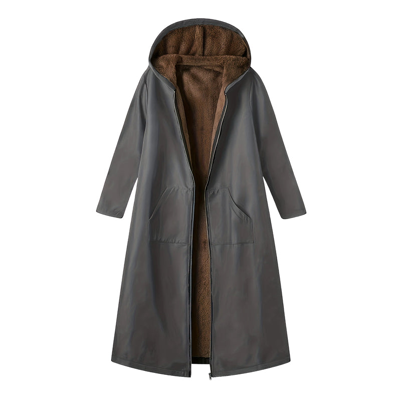 Daniela | Eleganter gefütterter Parka im Vintage-Look
