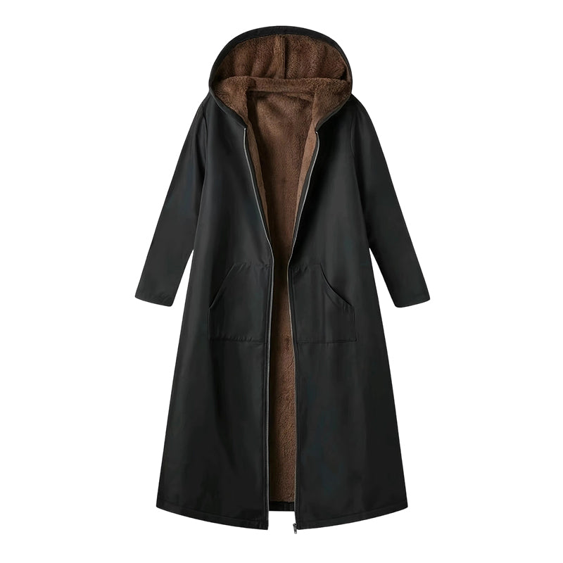 Daniela | Eleganter gefütterter Parka im Vintage-Look
